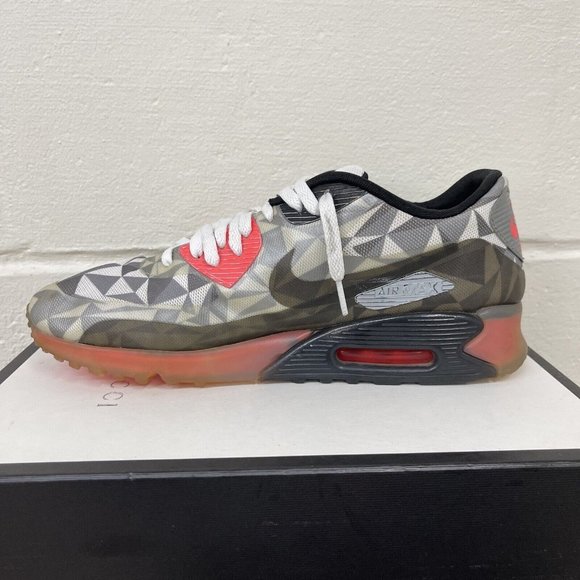 Nike Air Max 90 Ice Dark Grey Men’s Size 11 Black Infrared 631748-006 Size 13 - Picture 5 of 12